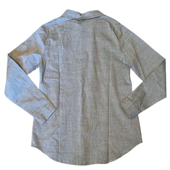 Fuinloth Long Sleeve Dress Shirt Button Down Classic Collar Work Size Medium NWT - Picture 2 of 6